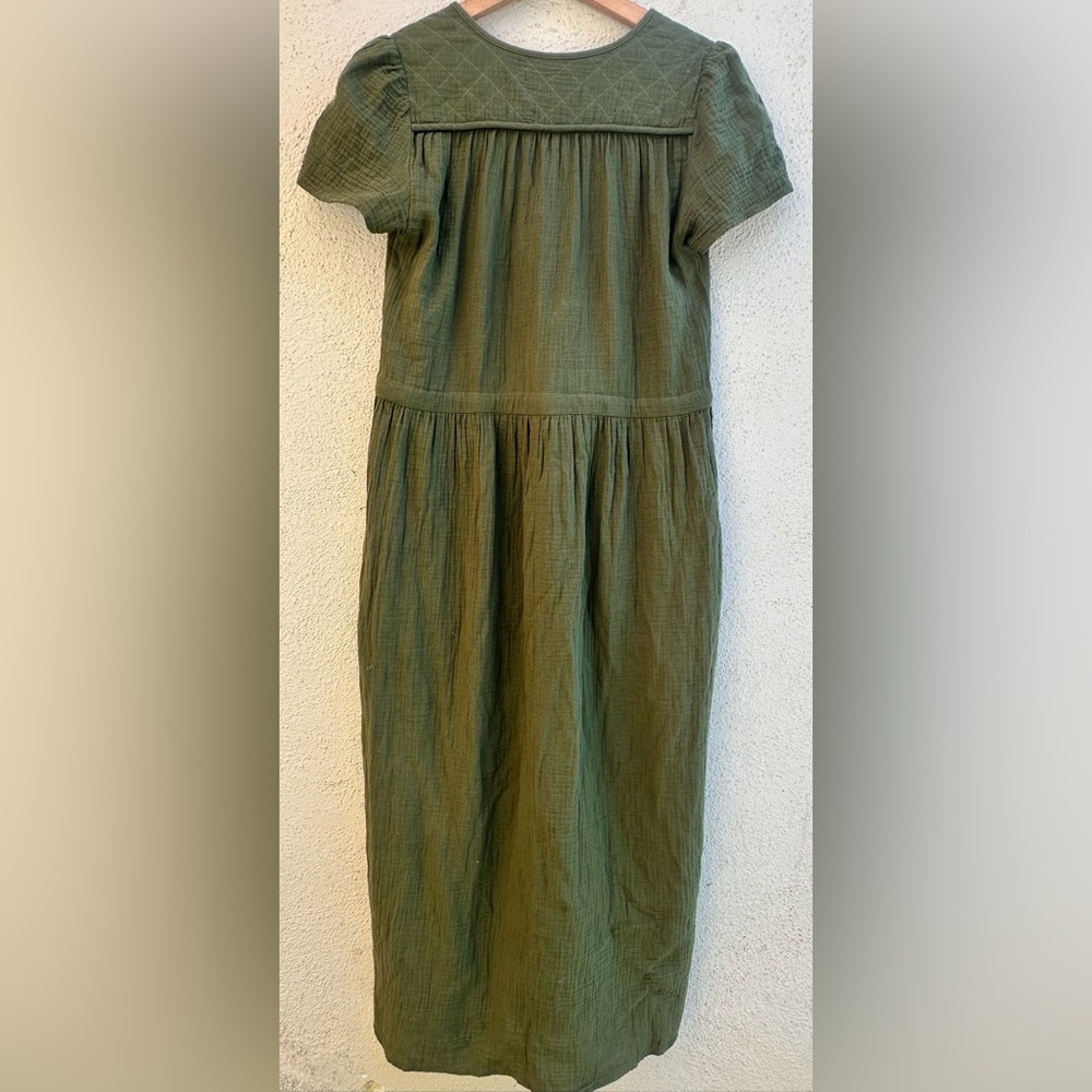 Christy Dawn Olive Midi Dress - Picture 2 of 8